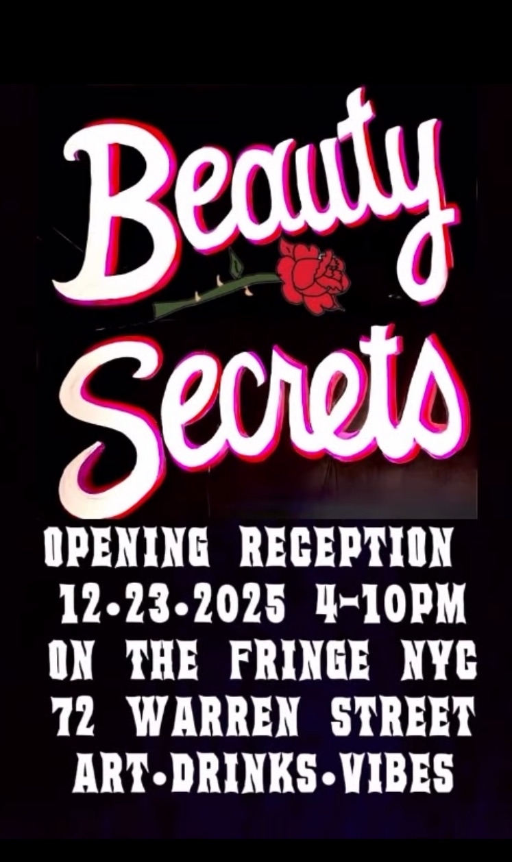 Beauty Secrets exhibition poster